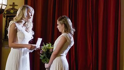 Stepmom Katie and stepdaughter Coco are about to get married