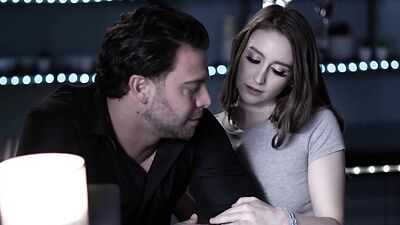 Big tits teen will do anything to help stepsister and big cock guy used it