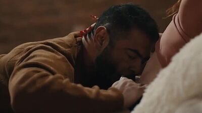 Big tits trans woman licks and barebacks her fat stepfather