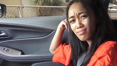Bailing sister Out of Jail and Fucking Her in the Car