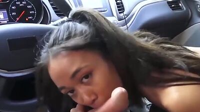 Bailing sister Out of Jail and Fucking Her in the Car