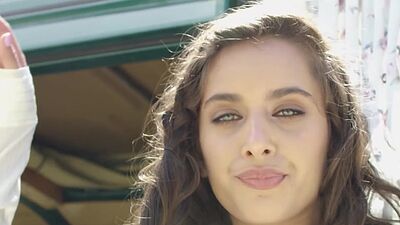 Beautiful MILF with perfect ass Uma Jolie passion posing in the camper