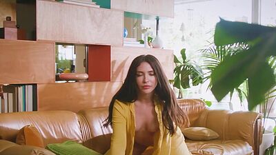 Beautiful MILF with perfect ass Uma Jolie passion posing in the camper