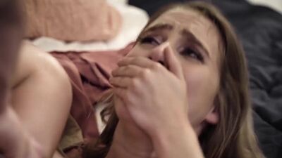 Conservative hot teens Hazel Moore and big tits Cadence Lux fucks same guy