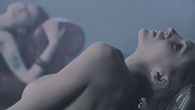 Lesbian nurse Gisela Panezi licking a patients Andressa De Barros big boobs