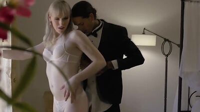 Handsome groom lick and fuck Tgirl brides ass and bridesmaid