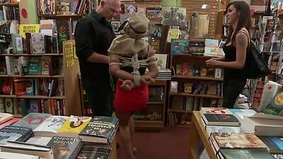 Adorable young ebony public fucked