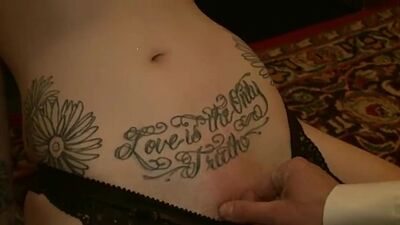 Slaves serving horny guests at party