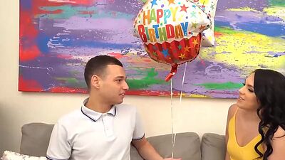 Desperate Stepsister Begs for Cock on Her Birthday Natana