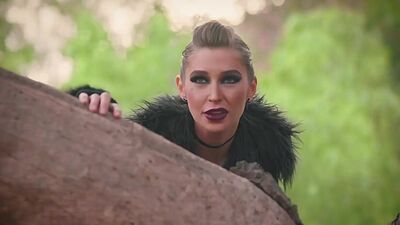 Naughty big cock shemale witch Chanel Santini fucks MILF Kleio Valentien