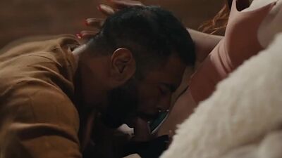 Hunk stepdaddy bareback fucked by his shemale stepdaughter