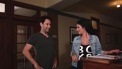 Wrestlers anal gang bang busty slut