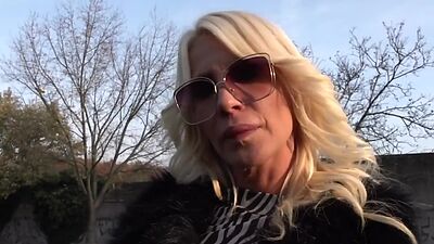 Busty stockings MILF4cash gets POV fucked in after casting