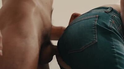 Aroused stepfather bareback fucks his ladyboy stepdaughter