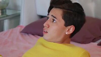 Young pervert fucks busty MILF in the bedroom