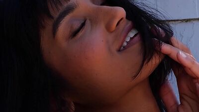 Cute Asian chick Angel Constance showing her amazing petite natural body