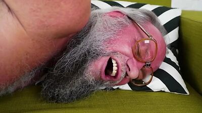 Old perv gets rimming by kinky teen after pussyfucking