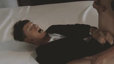 Inked lez amateur babe duo enjoy strapon pussyfucking