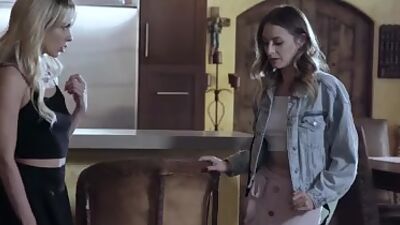 Lesbian teen foster daughters Kyler Quinn sex with mom Rachael Cavalli