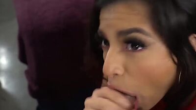 Massaging Latina Stepsis Big Naturals Gabriela Lopez