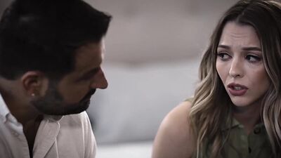 Lily Larimar having a passionate sex with her guy Romeo Mancini