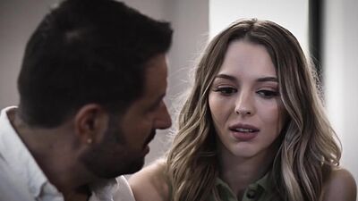 Lily Larimar having a passionate sex with her guy Romeo Mancini