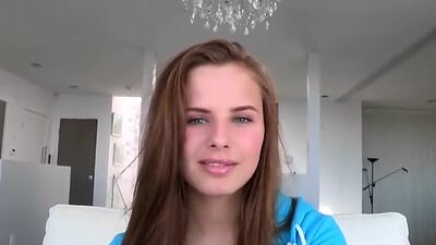 Busty Teen Babe Creampied By Huge Hard Dick