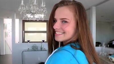 Busty Teen Babe Creampied By Huge Hard Dick