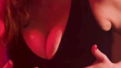 Glamorous big boobed redhead MILF Maitland Ward stripping on the piano