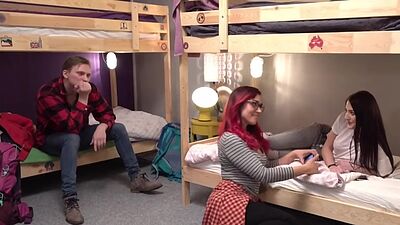 Mediumtits teen cowgirl n reverse cowgirl rides BF in hostel