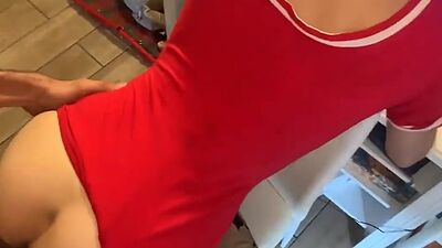 POV ASS fucking my hot 18yo Stepsis