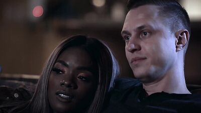 Crazy boyfriend did not let his black girlfriend Ana Foxxx leave his house