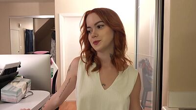 Stepdaughter teen Sage Fox wanted daddy to lick her pussy badly