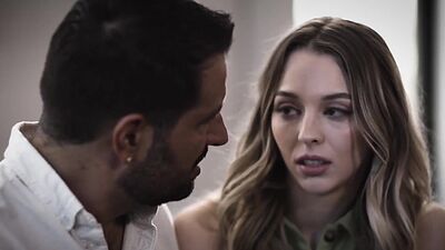 Lily Larimar and her older boyfriend having a hot steamy fuck sesh