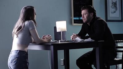 Laney Grey seduces Seth Gamble to get back the job