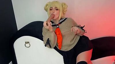 Toga Himiko Sensual Sucking Dick and Doggy Fucking after Exam Sweetie Fox
