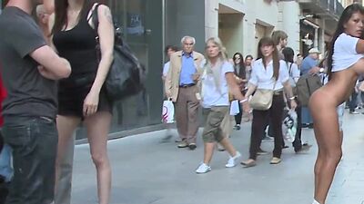 Super hot Euro slave walked naked