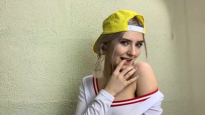 Horny Schoolgirl Teases her Classmate and Gets Covered in Cum Eva Elfie p1