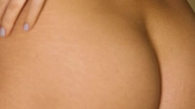 Gorgeous MILF shows stunning big boobs after perefct striptease action