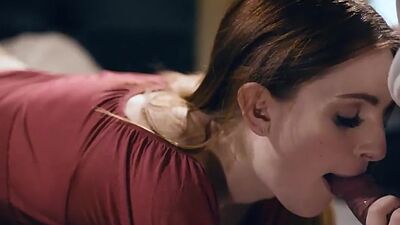 Pregnant teen fingered and fucked by her boyfriends stepdad