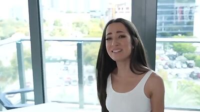 Lusty Stepdaddy Gets To Stretch His Sexy Stepdaughter