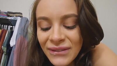 Lovely Brunette Babe Lana Rhoades Wraps