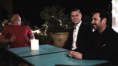 Teen waitress Paige Owens DP fucked by two lawyers to get back at her dad