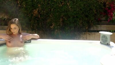 StepBrother and StepSister Fucking In The Jacuzzi