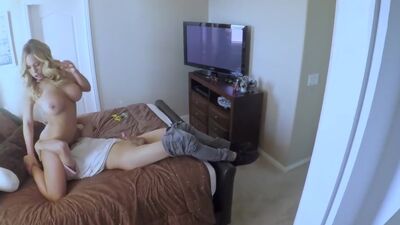 Stepson Barebacks Stepmom For First Time