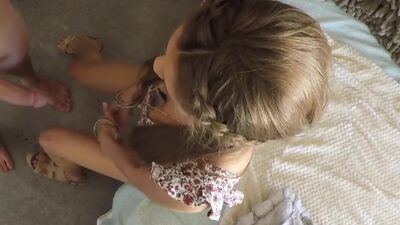 Step-Bro Wants Sister's Opinion On His Dick Size