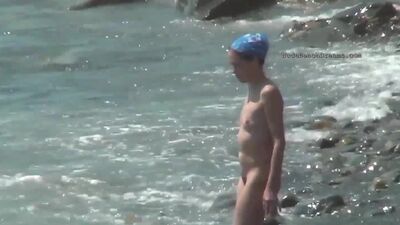 Naked girls at the real nude beaches