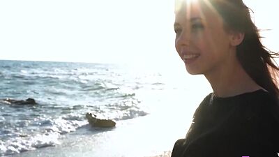 Perfect big tits teen showing perfect big boobs and stunning natural body