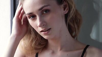 Yana West posing in perfect lingerie and showed her amazing petite body