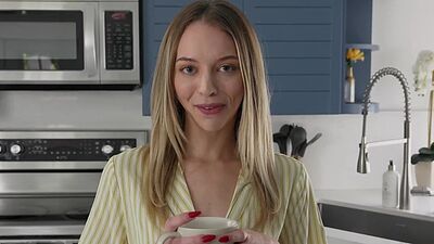 MILF stepmom left stepson unsupervised